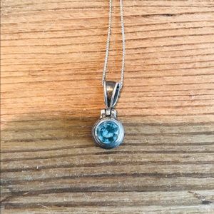 Aqua marine pendant